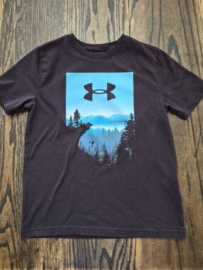 Boy's Under Armour Mountain Cliff Hanger Tee